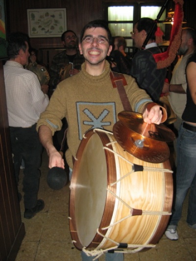 Rubén feliz co chunda-chunda
